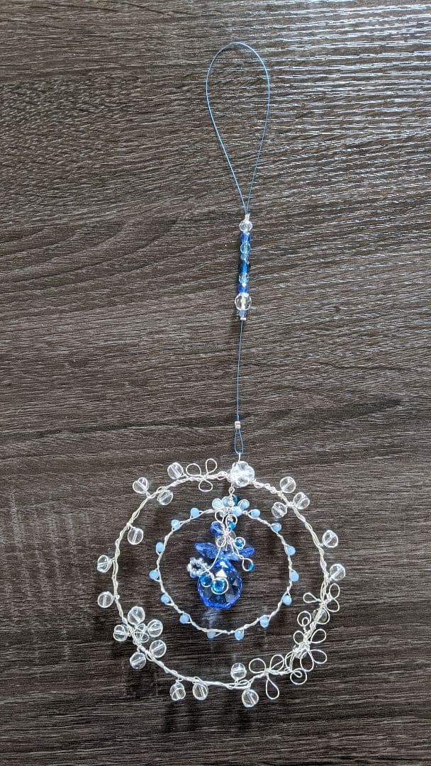 青い天使のサンキャッチャー