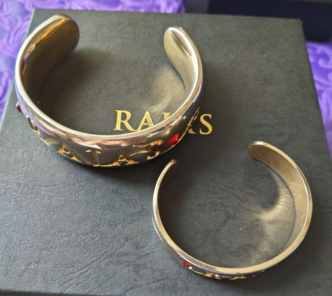 新リンパ療法 RAJASリング (大.小) 水晶セット