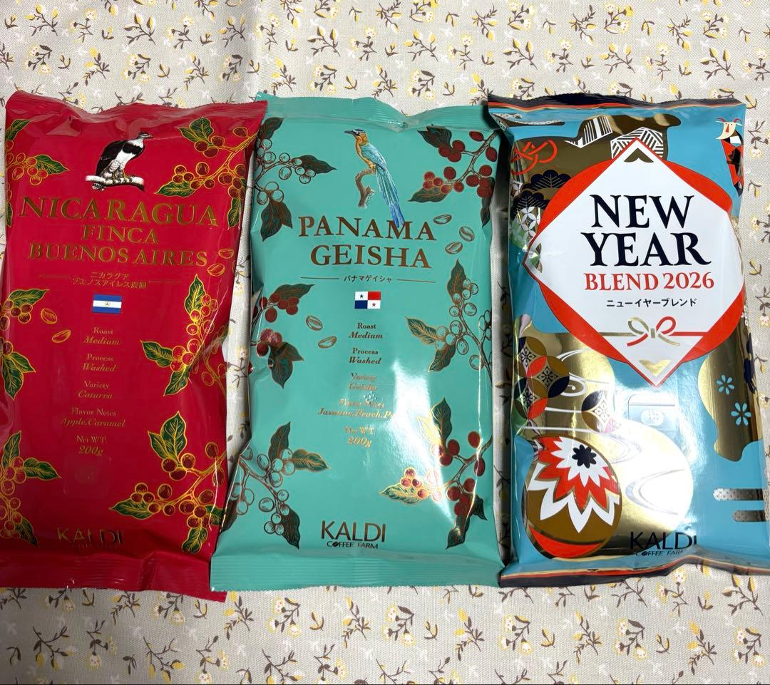 【新品】KALDI 新年ブレンド2026 コーヒーセット福袋