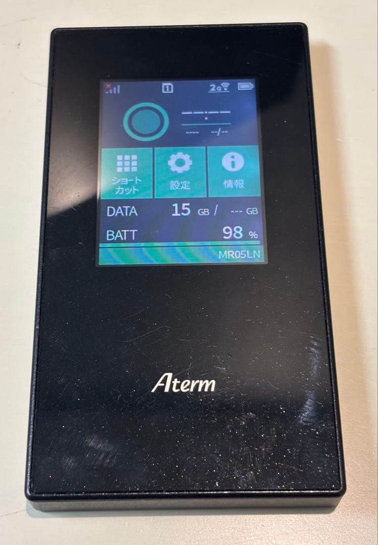 ★NEC Aterm MR05LN モバイルルーター クレードルセット★