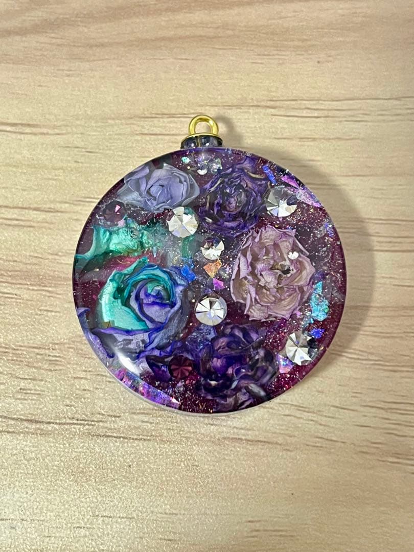 《専用》【N.717】ハンドメイドネックレス　オルゴナイト　薔薇　4点