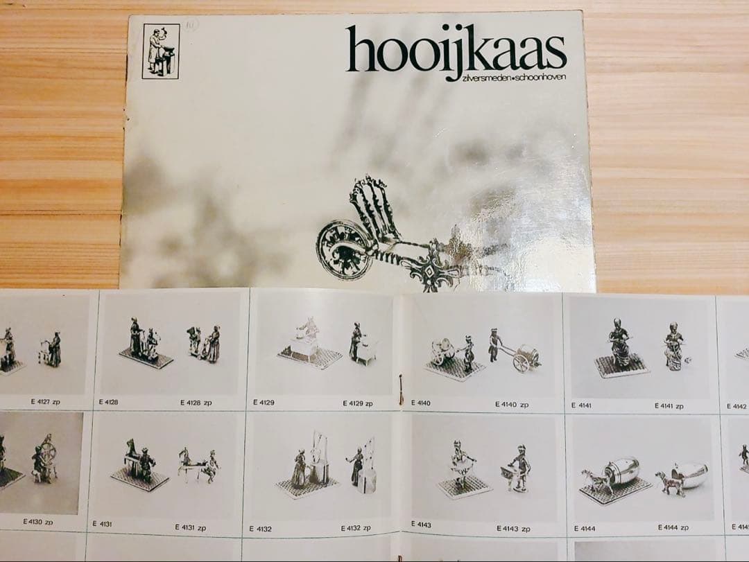 オランダHooijkaas社製、純銀835S『ミニチュア・装蹄師』ヴィンテージ