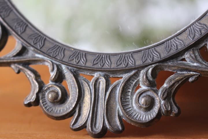 イタリアブロカント 壁掛け鏡 ミラー