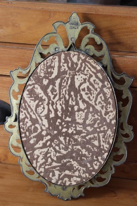 イタリアブロカント 壁掛け鏡 ミラー