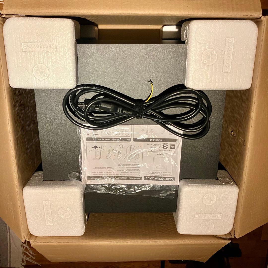 JBL LSR310S 10インチサブウーファー　付属品完備 禁煙