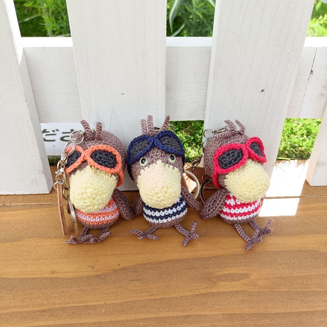 『らら』SURFミニビロコウ3兄弟　＆ハチビロコウ【d-26-8】