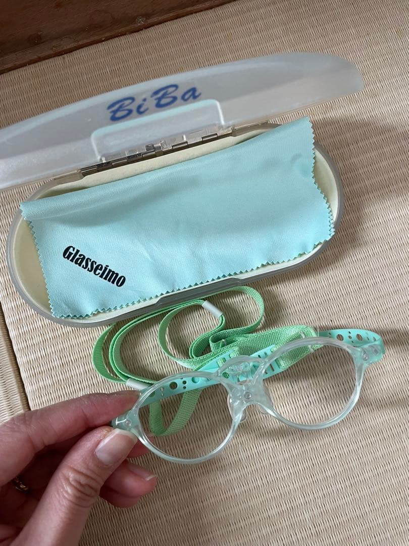 BiBa 子供メガネ　赤ちゃんメガネ　ビーバ