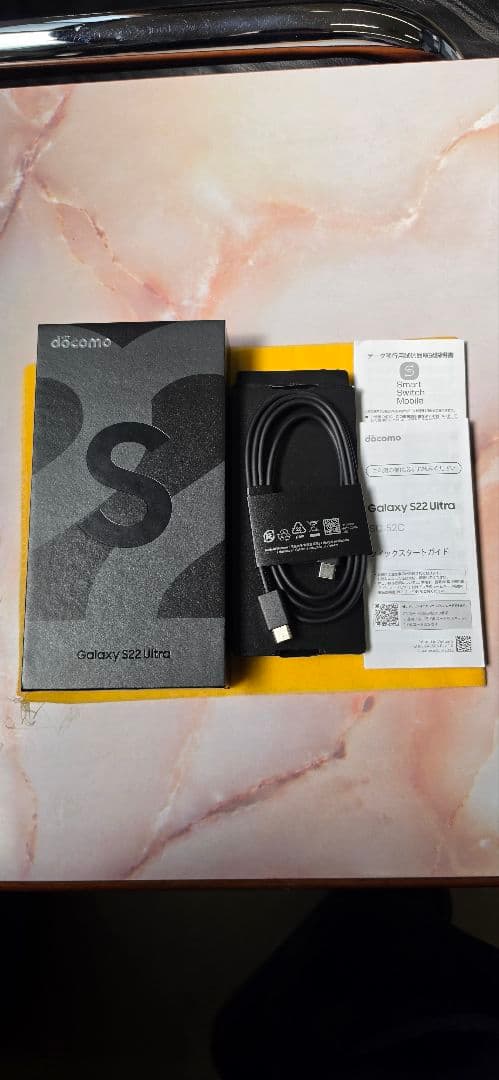 スマートフォン本体 Samsung Galaxy S22 Ultra sc-52c