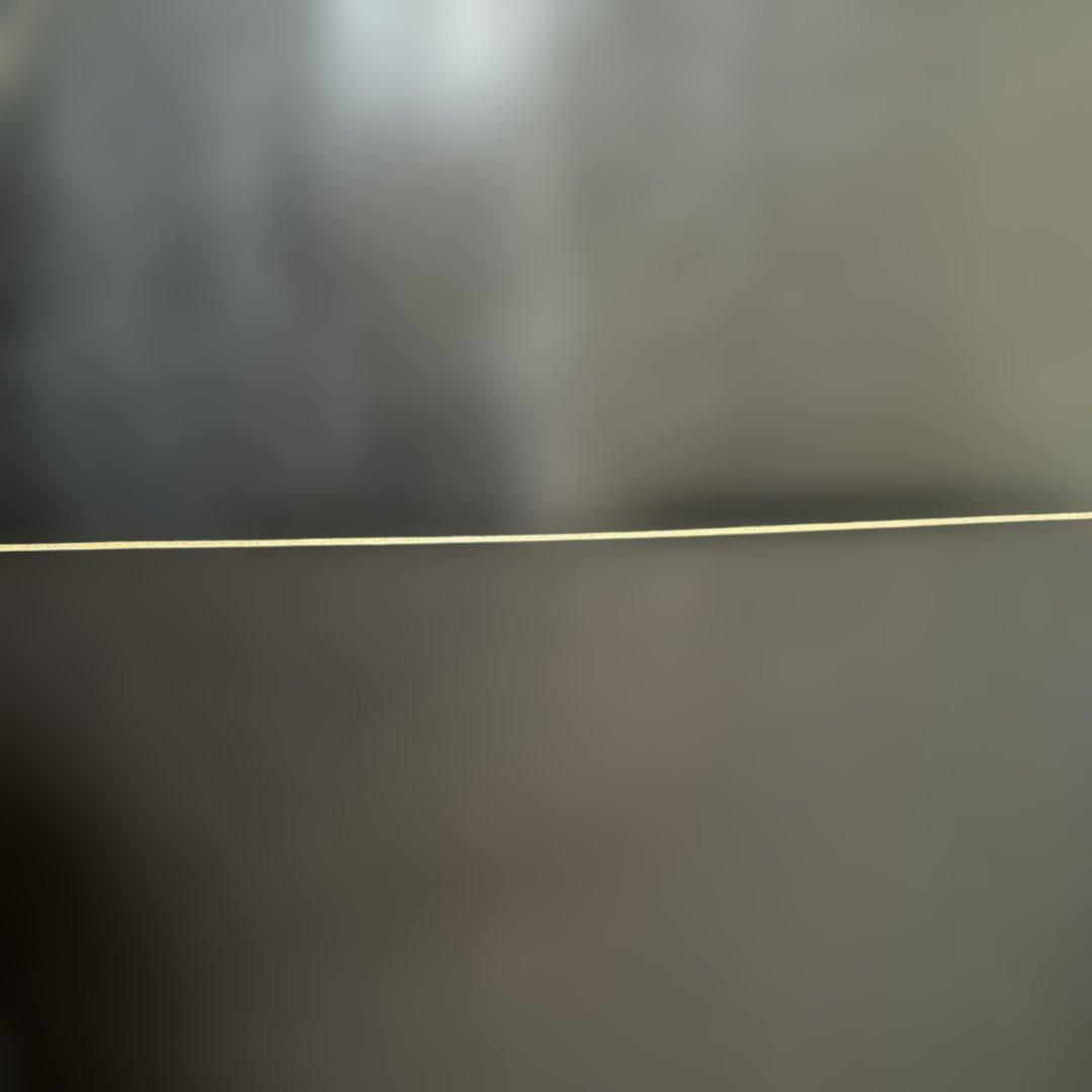 トラッカーウォレット　国産ヌメ革　3層　総手縫い　茶芯　真鍮金具