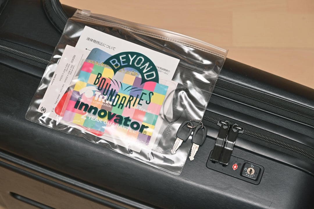 innovator 本革自作グリップ 機内持ち込みサイズ IND-450