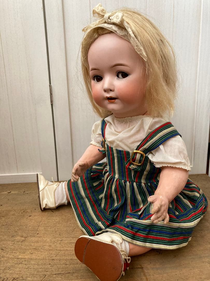 アンティークビスクドール ホイバッハ ジャーマンビスク ビスクドール